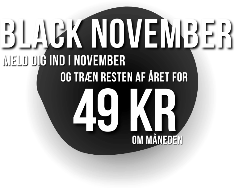 Black November hos Brøderup Fitness